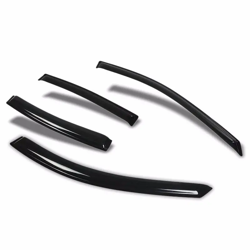 Smoke Tinted Side Window Wind/Rain Vent Deflectors Visor Guard For Pontiac 04-08 Grand Prix 1