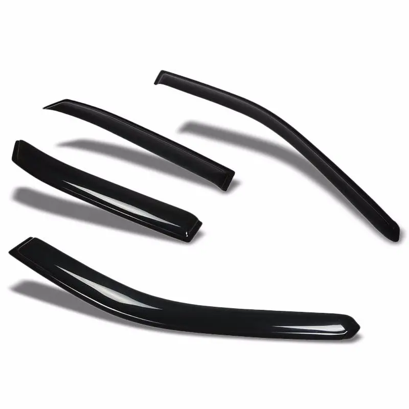 Smoke Tinted Side Window Wind/Rain Vent Deflectors Visor Guard For Toyota 00-04 Avalon 1