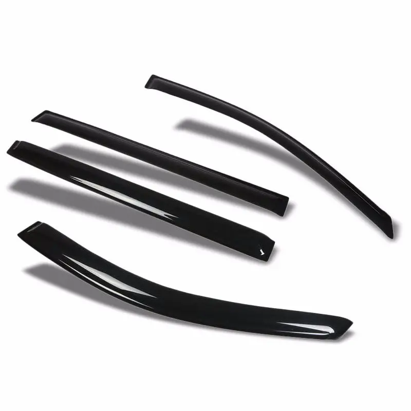 Smoke Tinted Side Window Wind/Rain Vent Deflectors Visor Guard For Toyota 04-11 Sienna Ce Model 1