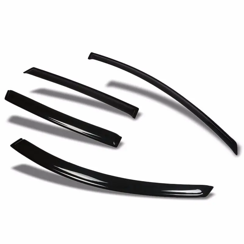 Smoke Tinted Side Window Wind/Rain Vent Deflectors Visor Guard For Saturn 08-10 Vue 1