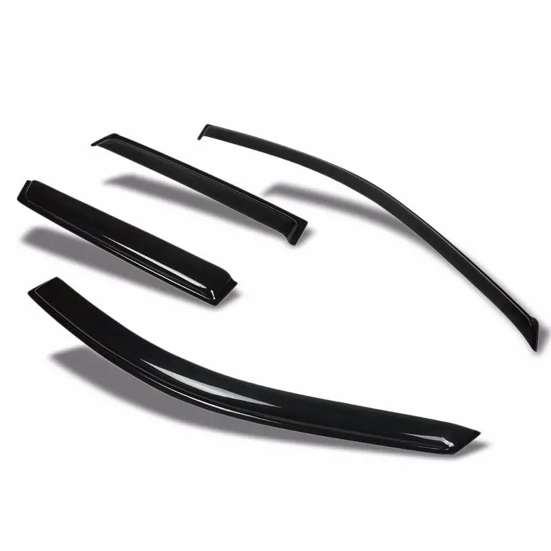 Smoke Tinted Side Window Wind/Rain Vent Deflector Visors Guard For 07-12 Rdx 4Dr 1