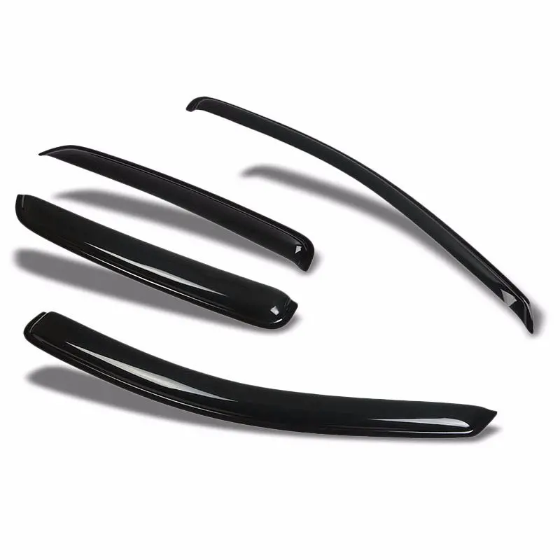 Smoke Tinted Side Window Wind/Rain Vent Deflectors Visors Guard For Ford Taurus 1