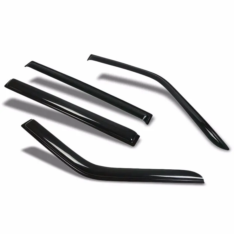 Smoke Tinted Side Window Wind/Rain Vent Deflectors Visor Guard For Ford 09-14 Flex 1