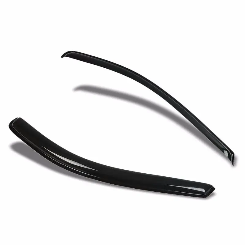Smoke Tinted Side Window Wind/Rain Vent Deflectors Visor Guard For Ford/Mercury 4 Door 1
