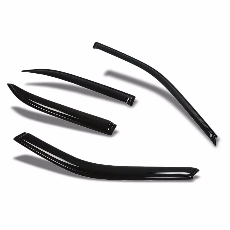 Smoke Tinted Side Window Wind/Rain Vent Deflectors Visor Guard For Honda 96-00 Civic 1