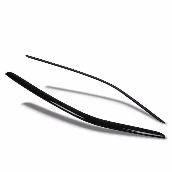 Smoke Tinted Side Window Wind/Rain Vent Deflectors Visors Guard For Chevy 10-15 Camaro Coupe 1