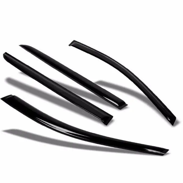 Smoke Tinted Side Window Wind/Rain Vent Deflectors Visors Guard For Honda 05-10 Odyssey 1