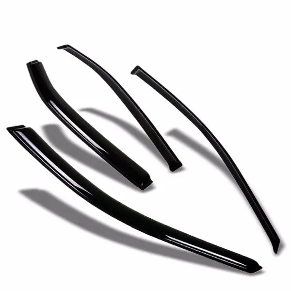 Smoke Tinted Side Window Wind/Rain Vent Deflectors Visors Guard For Acura 99-03 Tl 1