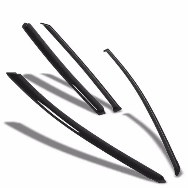 Smoke Tinted Side Window Wind/Rain Deflectors Visors Guard For 04-09 Prius Xw20 1