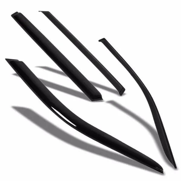 Smoke Tinted Side Window Wind/Rain Vent Deflectors Visors Guard For Bmw 07-16 X5 1