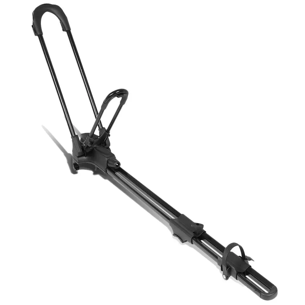 Mild Steel Roof Top Wheel-On Single Bicycle Bike Rack Mount Lock 40Lb Max Load 1