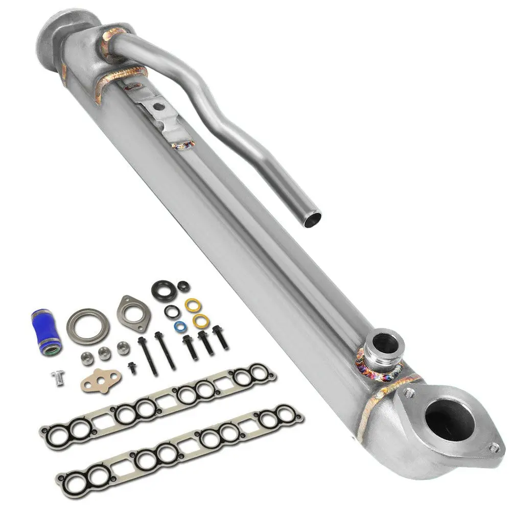 Ss Egr Cooler Kit For 04-10 Ford Super Duty 6.0L Power Stroke Diesel 1