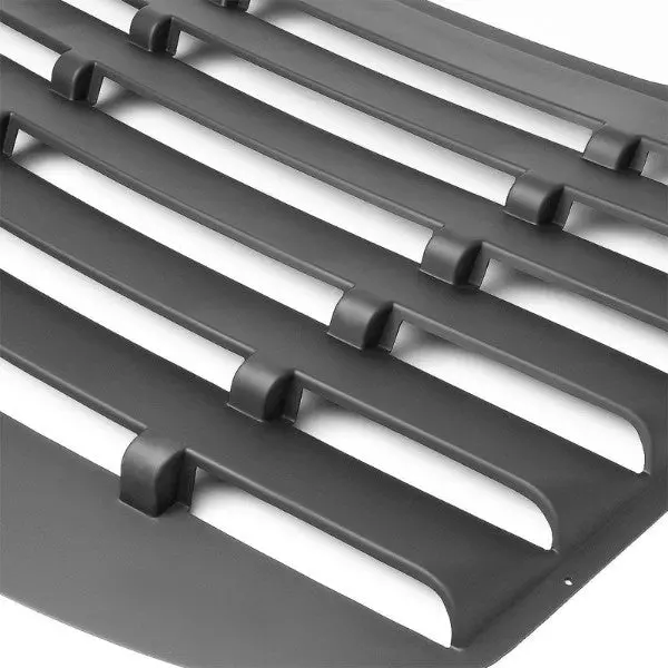 3Pc Matte Black Window Louver Rear+Side Scoop Cover For 15-18 Ford Mustang Coupe 2