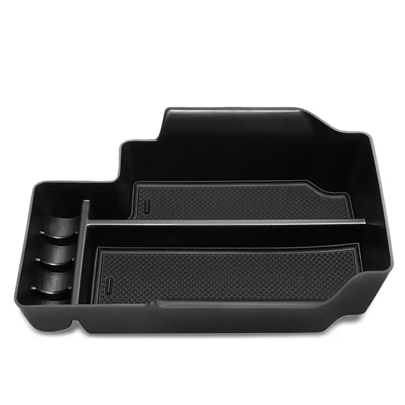 Black Center Console Storage Organizer Top Tray Lid For 15-19 Chevrolet Colorado 1