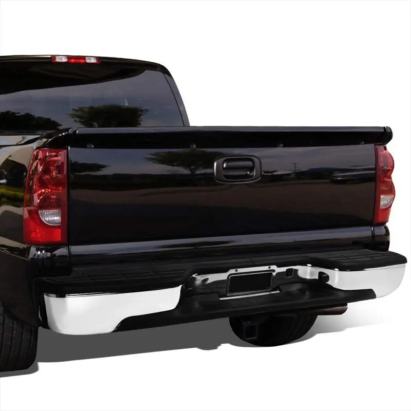 Chrome Rear Replacement Step Bumper For 99-06 Chevrolet Silverado 1500 Fleetside 2
