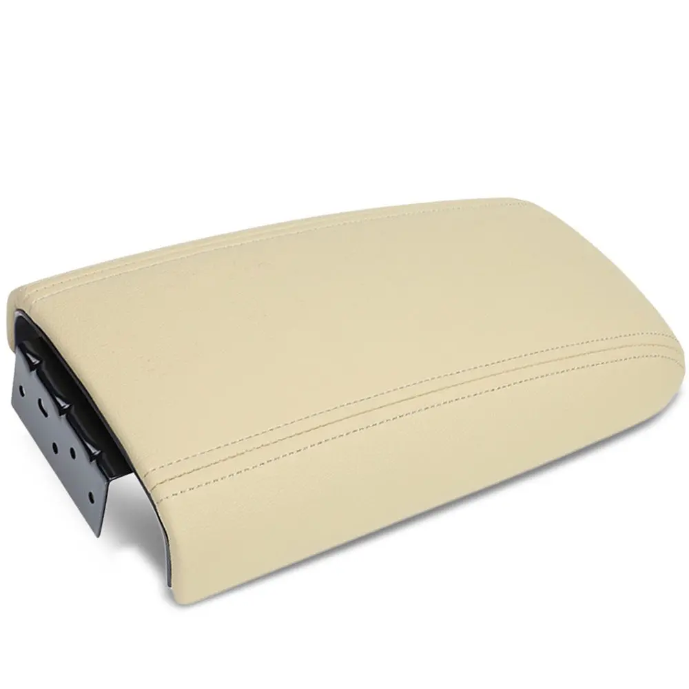 Beige Leather Oe Factory Center Console Tray Lid For 02-09 Chevrolet Trailblazer 1