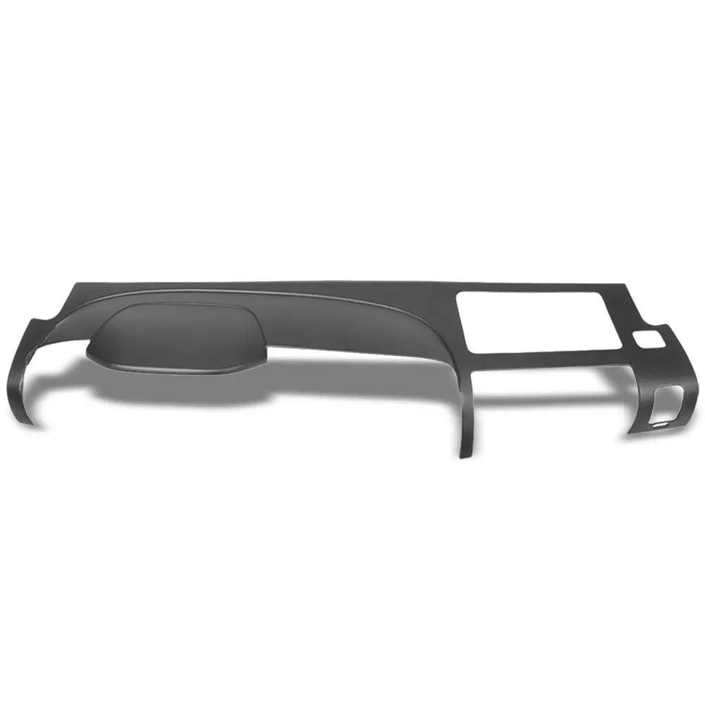Black Abs Plastic Overlay Dashboard Cover For 07-13 Silverado 1500/2500/3500 1
