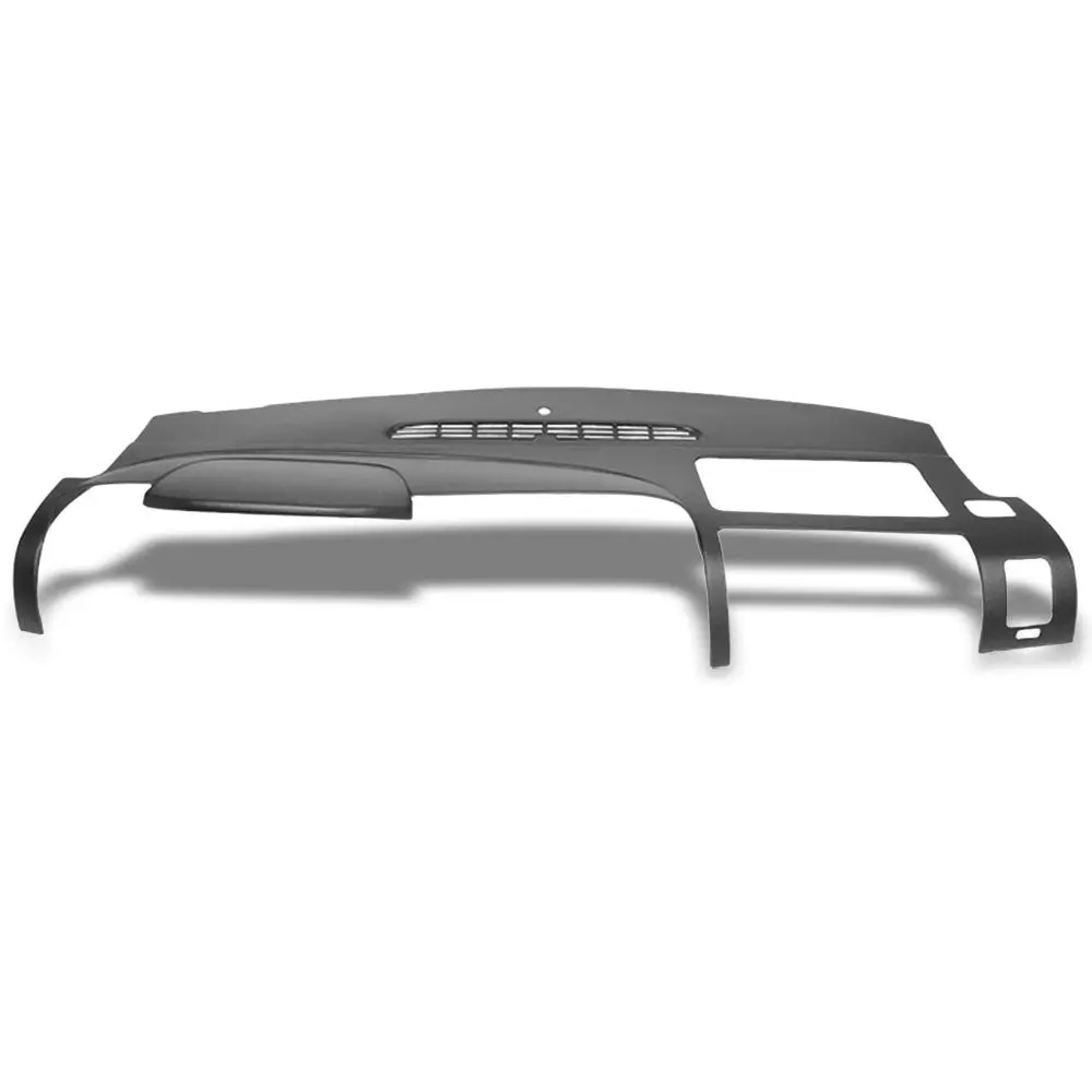 Black Plastic Overlay Dashboard Cover For 07-13 Silverado 1500/2500 Hd/3500 Hd 1
