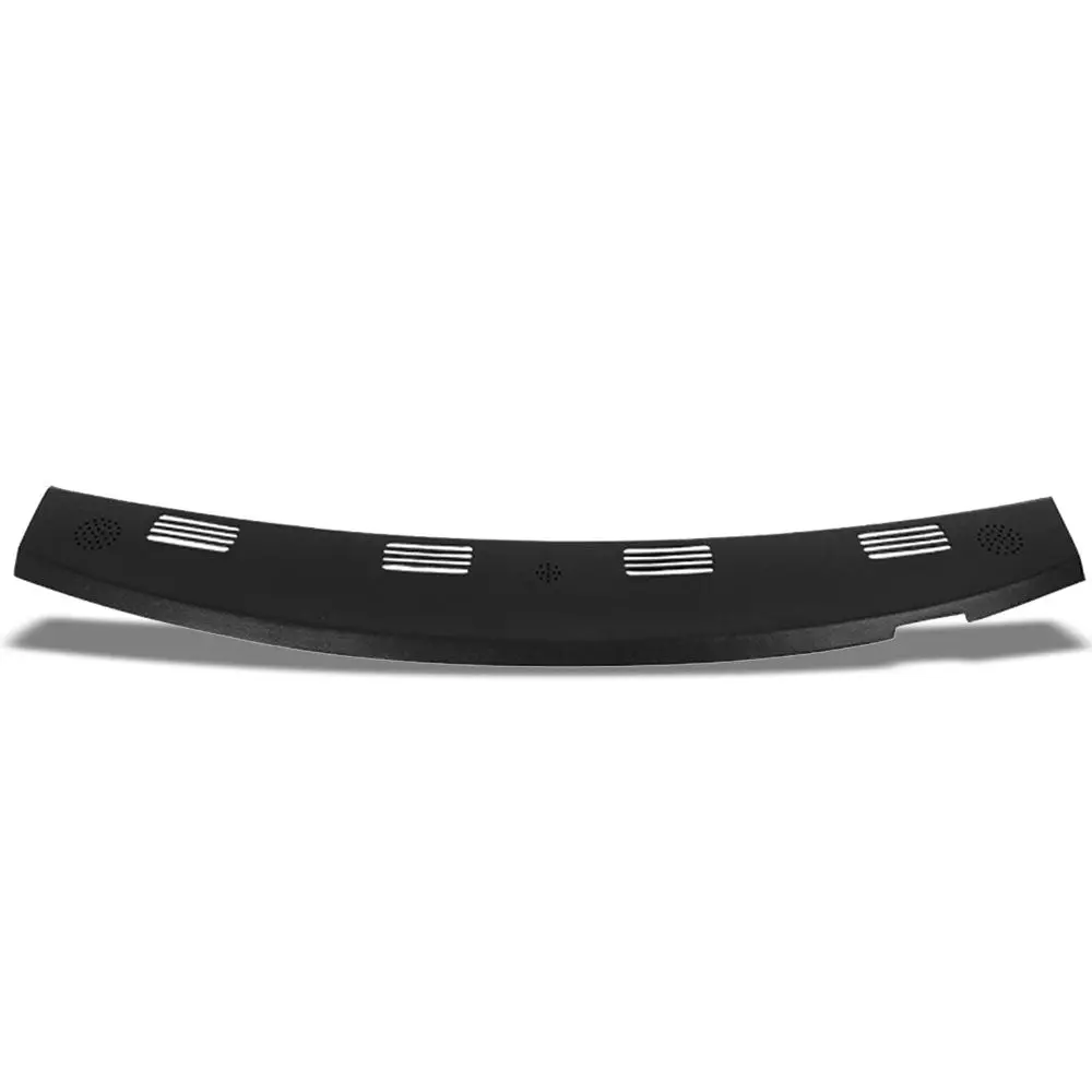 Dash Cap Bezel Overlay Abs Black Rear Vent Dashboard Cover For 02-05 Dodge Ram 1