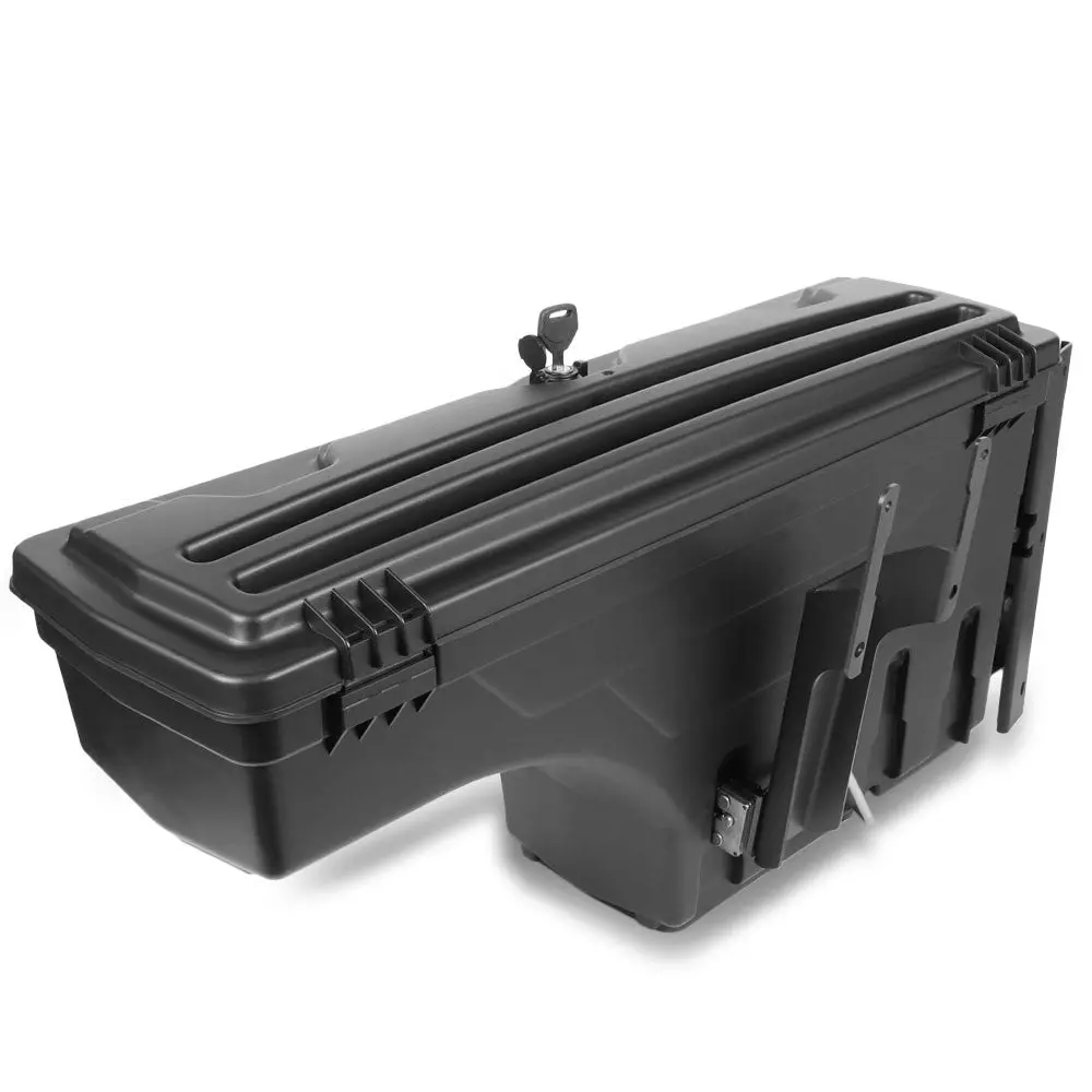 Left Pickup Truck Bed Wheel Well Swivel Storage Tool Box For 15-20 Ford F-150 1
