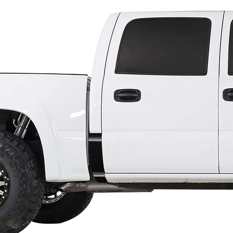 Black Steel Oe Slip-On Cab Corner For 01-06 Silverado/Sierra 1500 Hd/2500 Hd 2