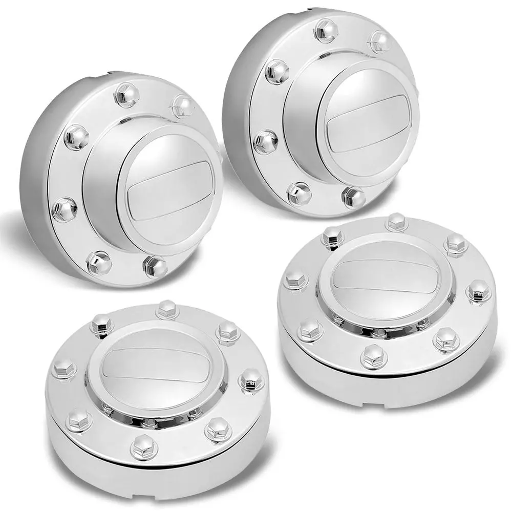4Pcs Chrome Front/Rear Alcoa Wheel Rim Center Hub Cap For 11-16 Ram 3500 Dually 1