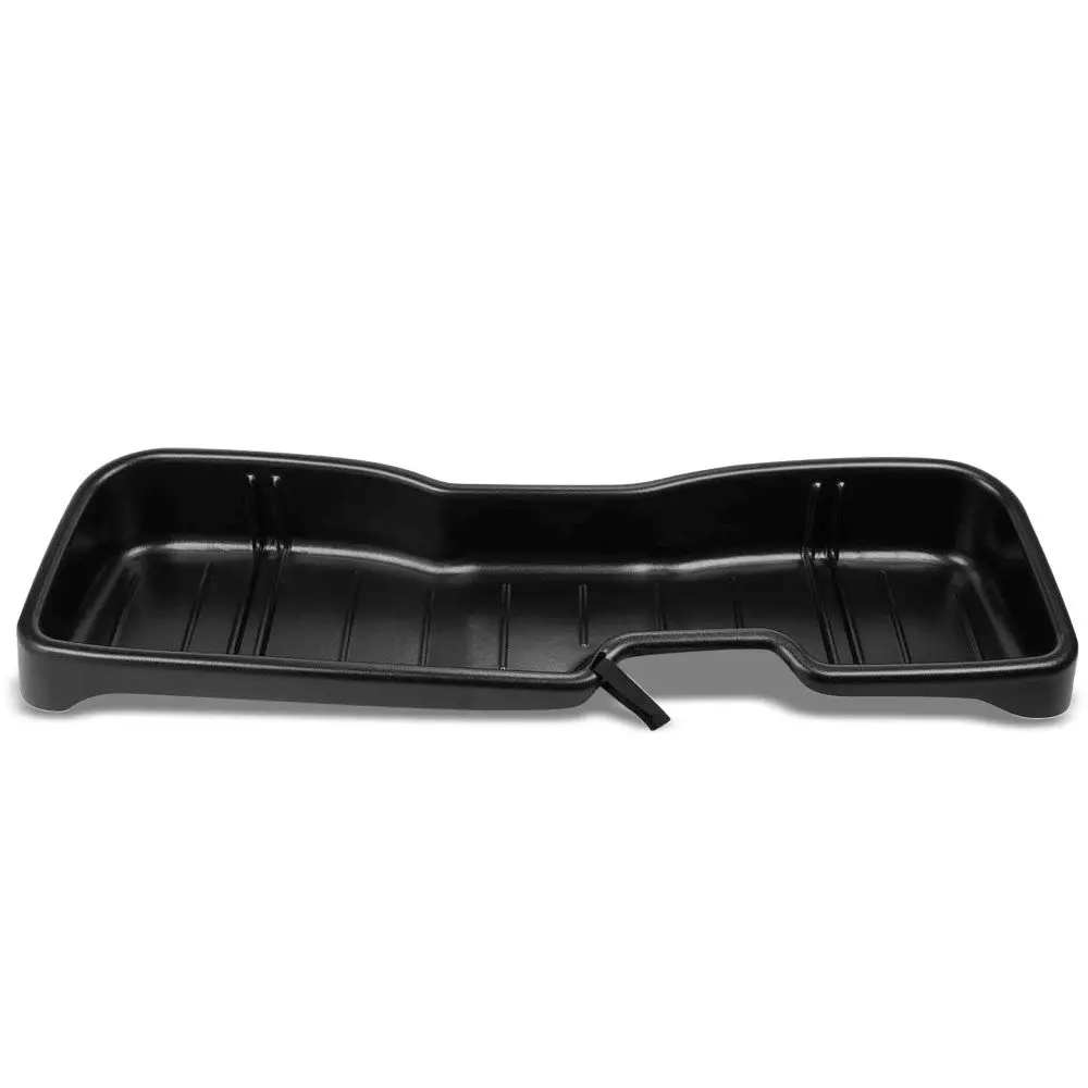 Black Abs Plastic Under Seat Cargo Storage For 14-19 Silverado 1500 Fleetside 1