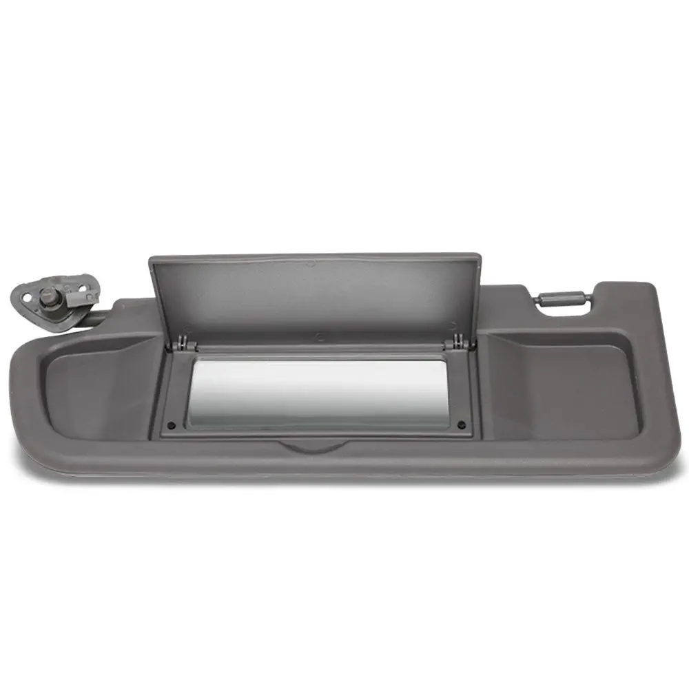 Dark Grey Oe Factory Driver Sun Visor For 2006-2011 Honda Civic 1.3L/1.8L/2.0L 1