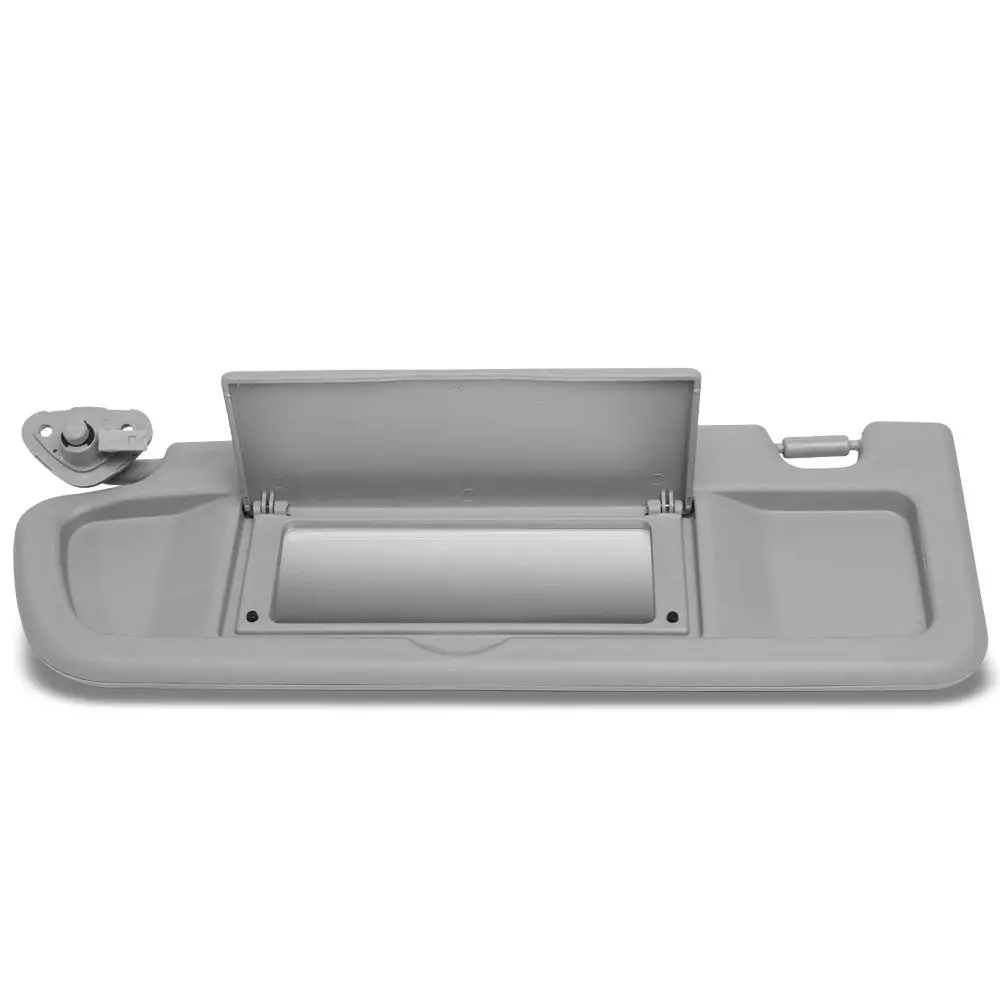 Grey Vinyl Oe Factory Driver Sun Visor For 2006-2011 Honda Civic 1.3L/1.8L/2.0L 1