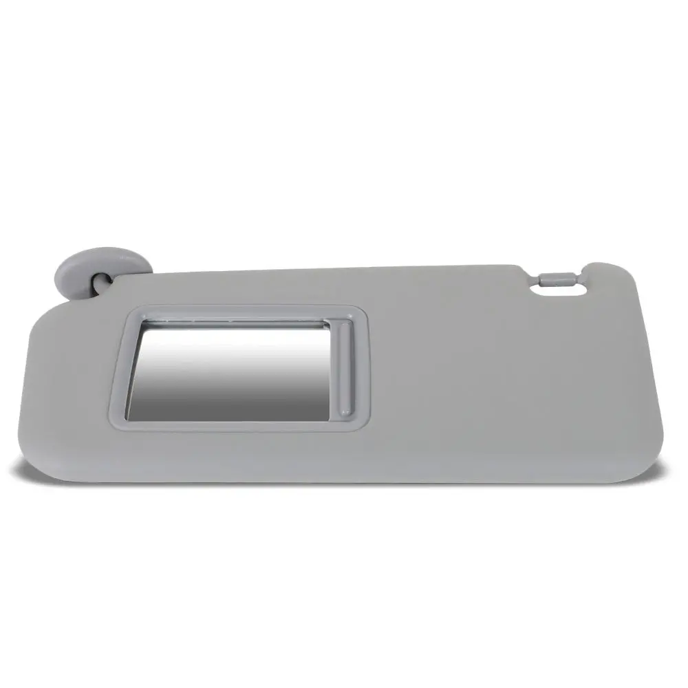 Left Side Driver Grey Sun Visor W/Vanity Light For 06-12 Toyota Rav4 1
