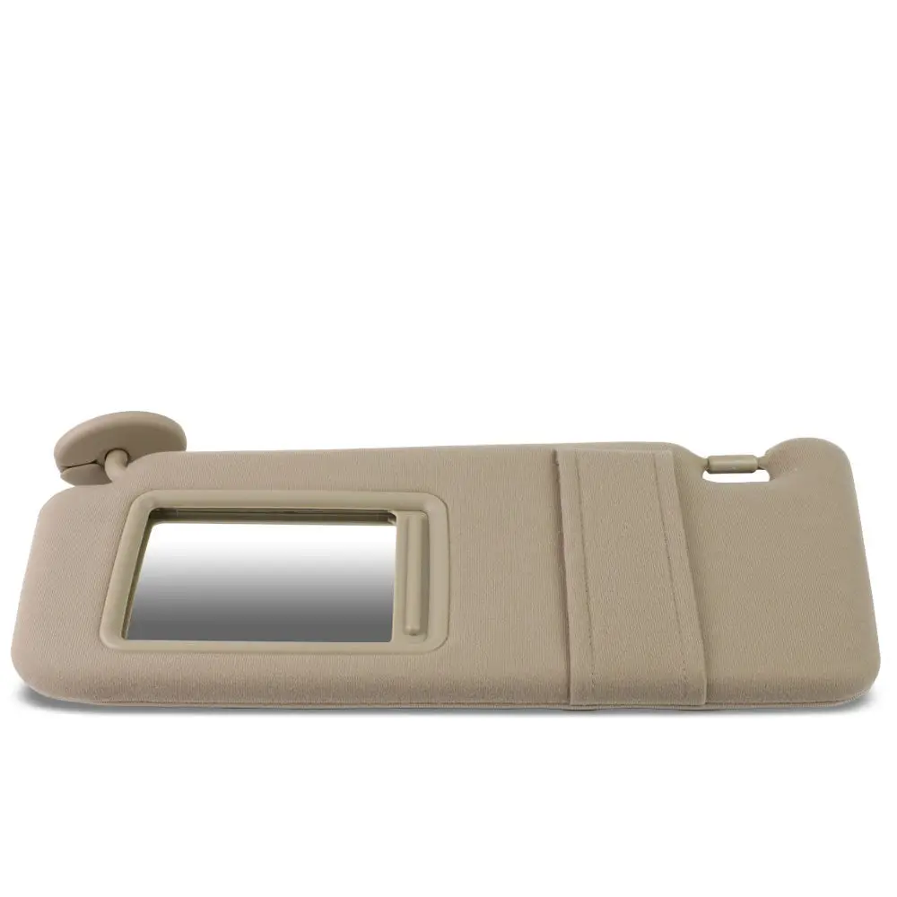 Left Driver Side Beige Sun Visor W/Vanity Light For 09-16 Toyota Venza 1