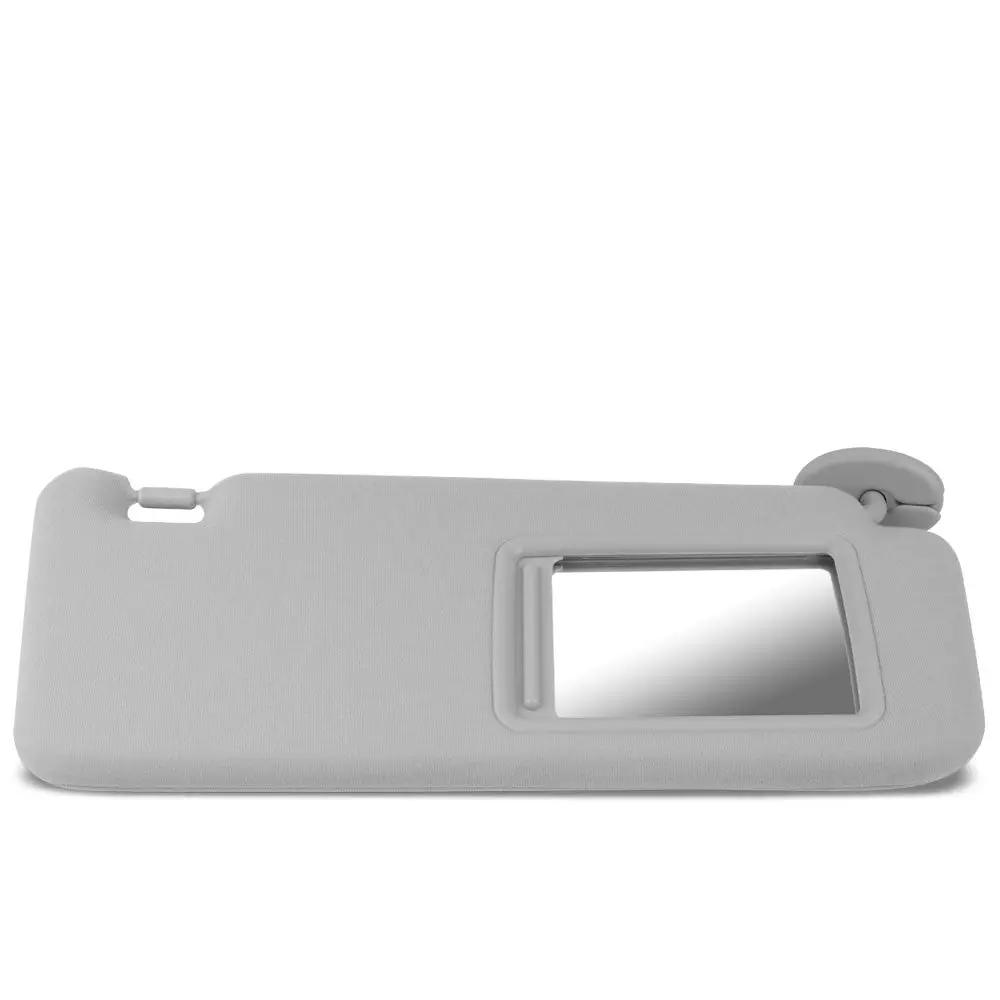 Right (Passenger) Grey Sun Visor W/Vanity Light For 09-16 Toyota Venza 1