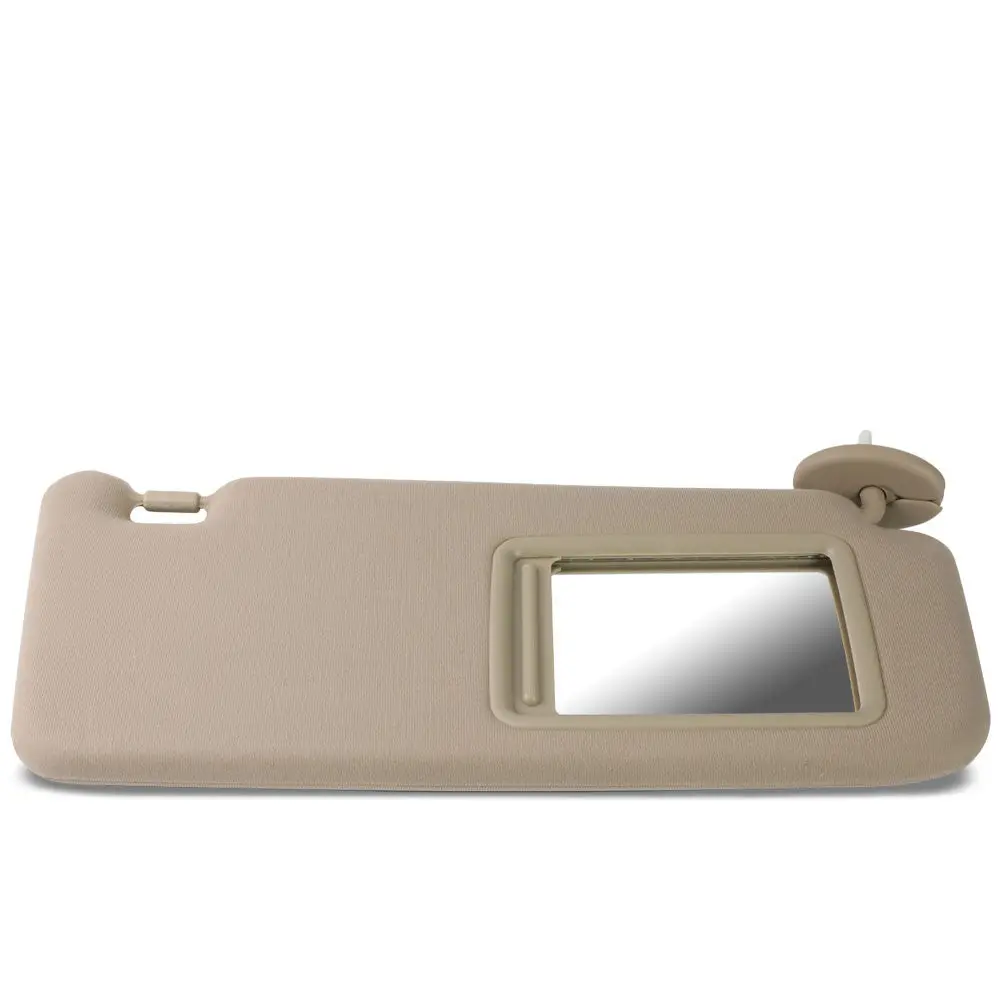 Right (Passenger) Beige Sun Visor W/Vanity Light For 09-16 Toyota Venza 1