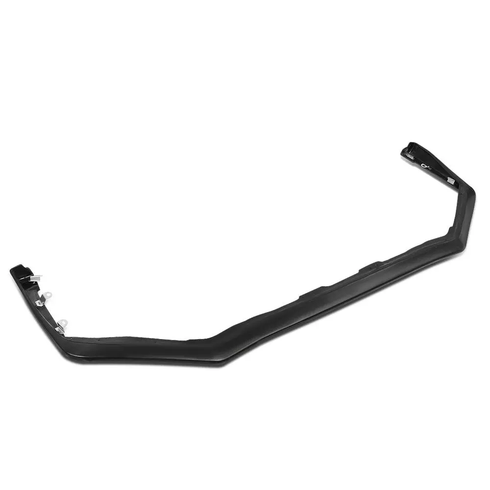 [Matte Black] V-Limited Style Front Bumper Lip Guard For 15-17 Wrx/Wrx Sti 4Dr 1