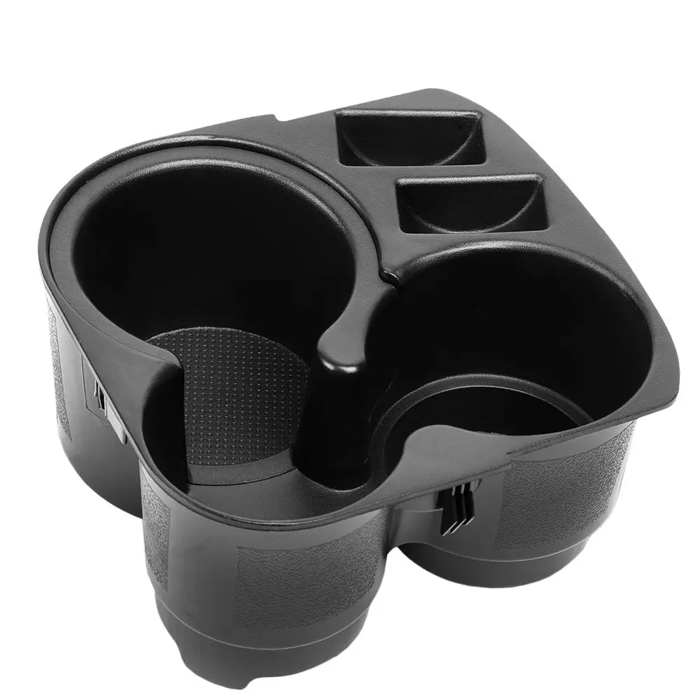 Matte Black Front Center Console Cup Holder Insert For 07-12 Nissan Altima 1