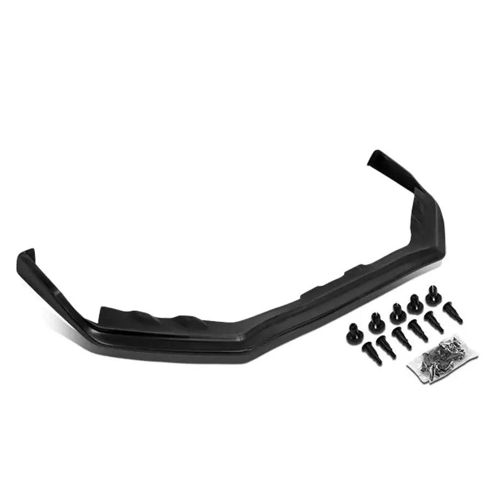 [Flat Black] Cs-Style Front Bumper Lip Guard Body Kit For 18-20 Subaru Wrx Sti 1