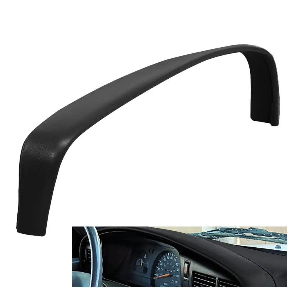 Front Black Gauge Instrument Panel Bezel Trim Dashboard Cover For 89-95 Pickup 1