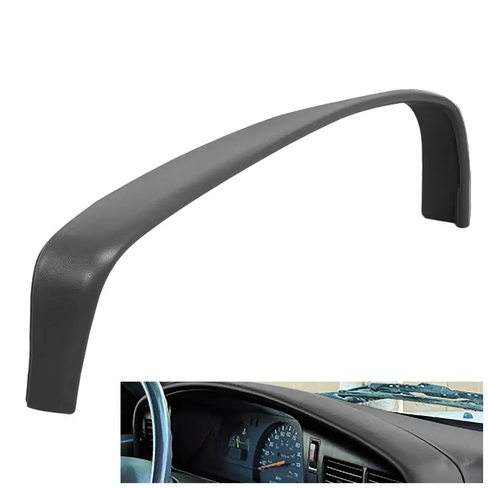 Front Gray Gauge Instrument Panel Bezel Trim Dashboard Cover For 89-95 Pickup 1