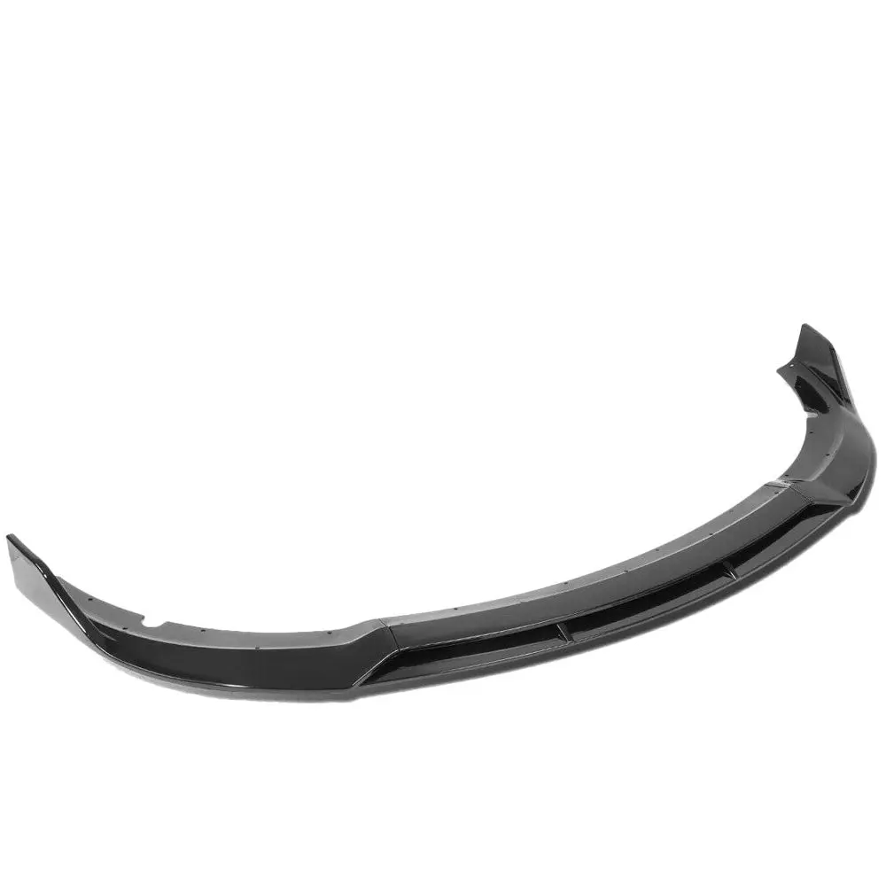 [Painted Gloss Black] Front Bumper Lip Guard V1 For 15-20 Dodge Charger Srt Ld 1