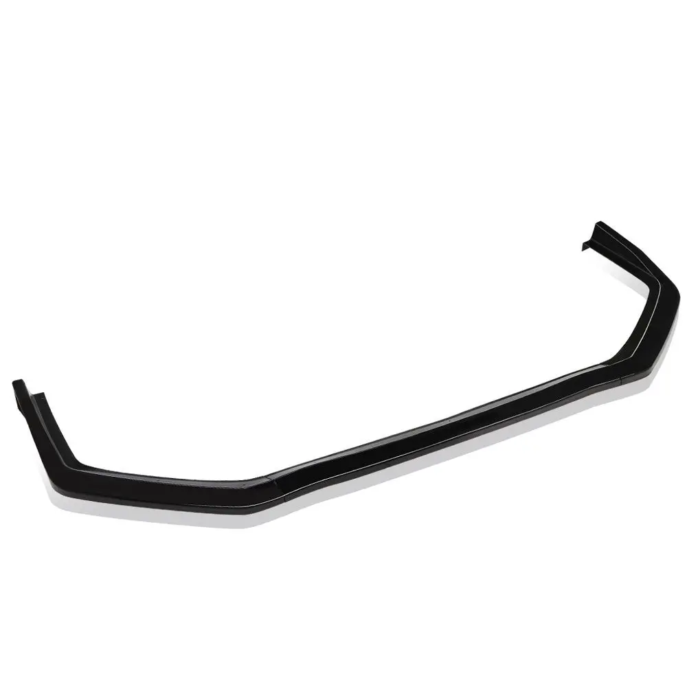 [Painted Gloss Black] Cs-Style Front Bumper Lip Guard For 15-20 Subaru Wrx Sti 1