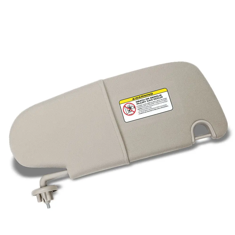 Gray Drive Side (Left) Oe Style Sun Visor Sunshade For 06-10 Ram 1500 2500 3500 1
