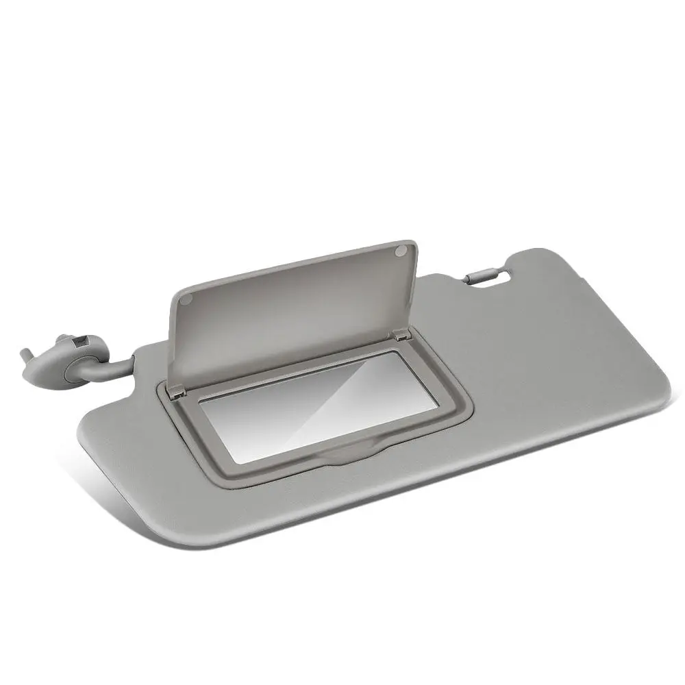 Gray Drive Side (Left) Oe Style Sun Visor Sunshade For 12-15 Honda Civic 1