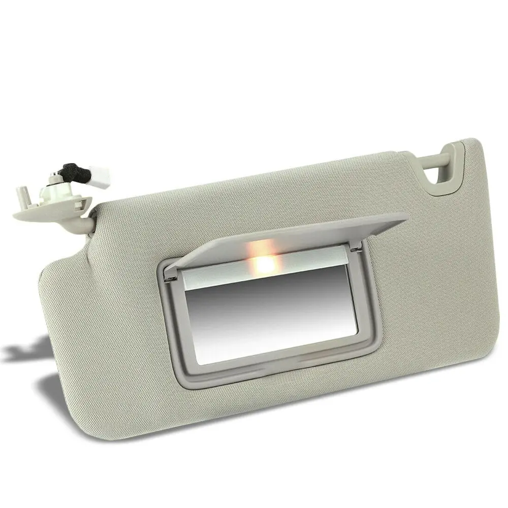Gray Drive Side (Left) Oe Sun Visor Sunshade For 08-10 Accord/10-11 Crosstour 1