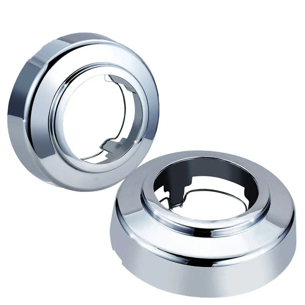 2X Push-On Factory Style Chrome Wheel Rim Cap [8" Dia X 2.5" Tall] For 95+ Ford E-Series 16X7 Wheel 1