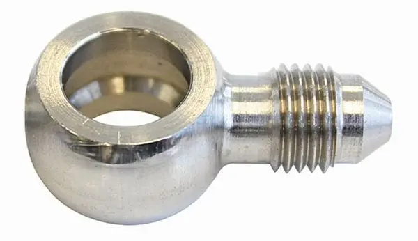 Af310-03 Stainless Steel Short Banjo-To-Male An Fitting – -3An Size 1