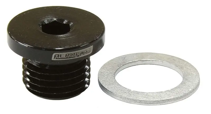Af814-M12-01Blk Metric Thread Port Plug (M12 × 1.25) 1