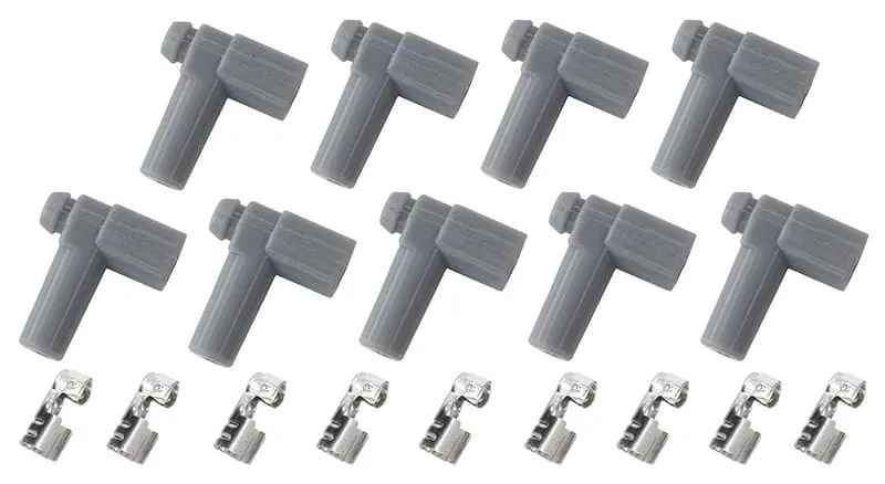 Xpro Silicone 90-Degree Hei Ignition Boots With Matching 90° Terminals (Af4530-8849) 1