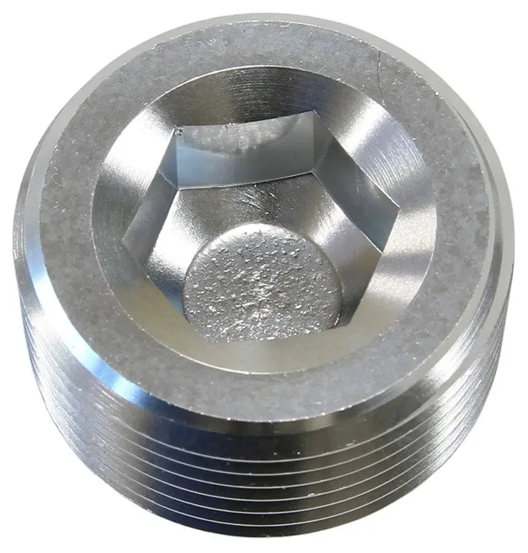 1/8" Npt Threaded Brass Plug – Af932-02S Sealing Cap 1