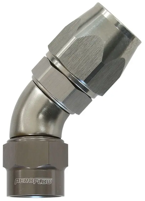Kryptalon® Af7852-06 Heavy-Duty 45° Swivel Hose End – An-6, One-Piece Construction 1