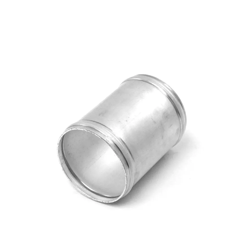Hps 2-1/2" (63Mm) Od 6061 Aluminum Hose Tube Connector Joiner With Bead Roll 6" Length 1